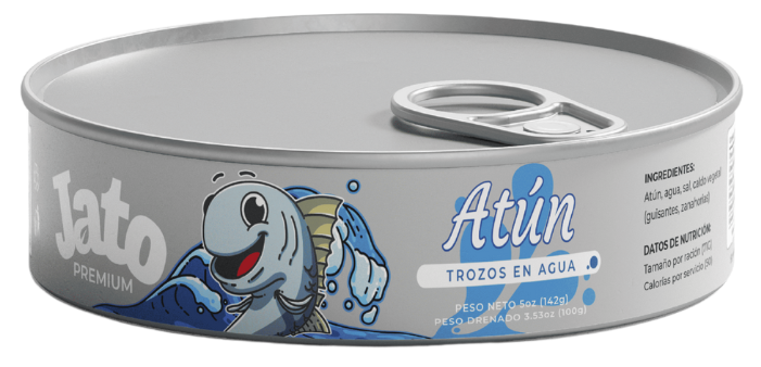 ATÚN JATO TROZOS EN AGUA