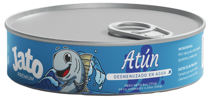 ATÚN JATO DESMENUZADO EN AGUA