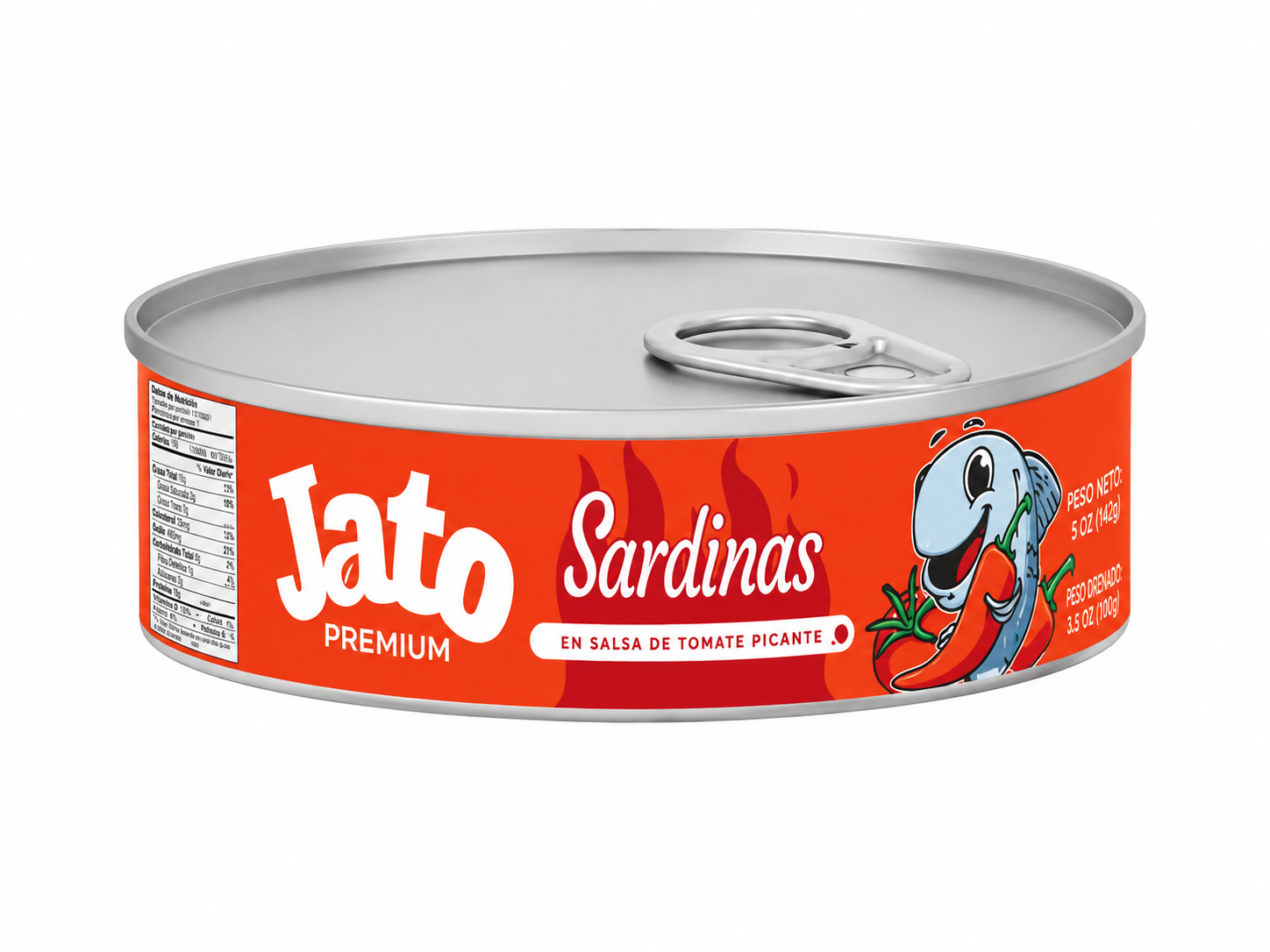 SARDINA JATO PICANTE OVALADA